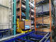 Stockage multi de niveaux automatisé par poids léger à chaînes de système de stockage et de récupération de convoyeur de lamelle