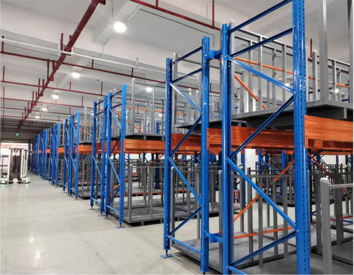 Système de stockage de rouleaux de tissu personnalisable avec fonctionnement par chariot élévateur ou AGV pour les entrepôts de taille moyenne et petite