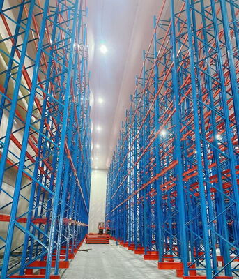 acheter Système de rayonnage à palettes double profondeur | Solution de stockage d'entrepôt à haute densité fabrication en ligne