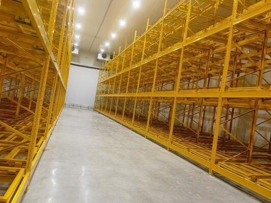 Système de rayonnage Push Back Solution de stockage haute densité pour un débit plus rapide et une meilleure utilisation de l'espace