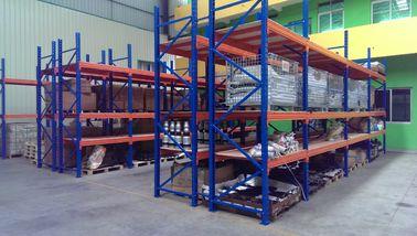 Rayonnage résistant de panneau en acier de supermarché avec l'entrée de chariot élévateur/extrait, 2 - 8m