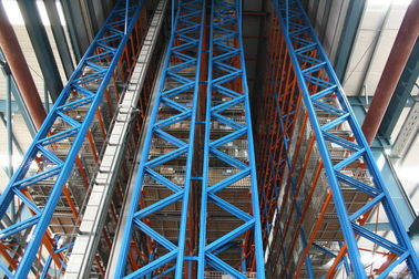 la peinture de jet ayant beaucoup d'étages a fini le système de récupération automatisé de stockage pour l'usine